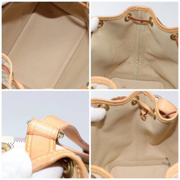 LOUIS VUITTON Damier Azur Noe BB Shoulder Bag N41220 LV Auth 145590 - Picture 15 of 16